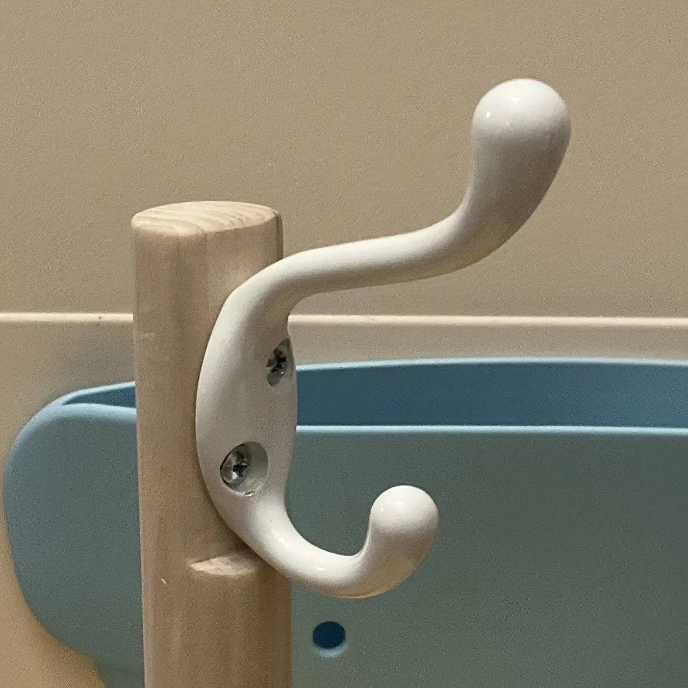 Tubie Cart replacement hook in white