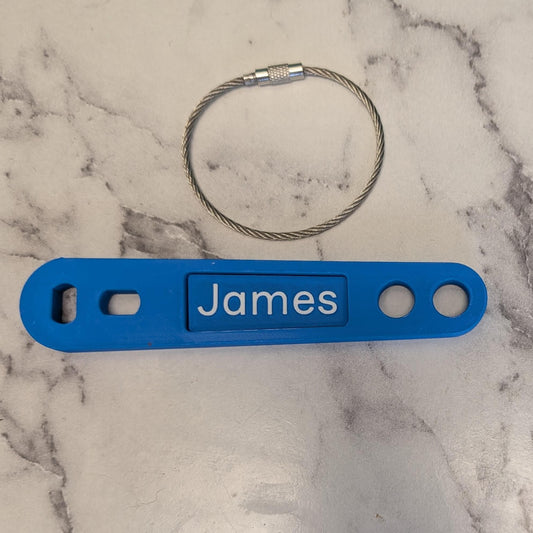 Personalized Oxygen Tank Wrench / Key – Made in the USA