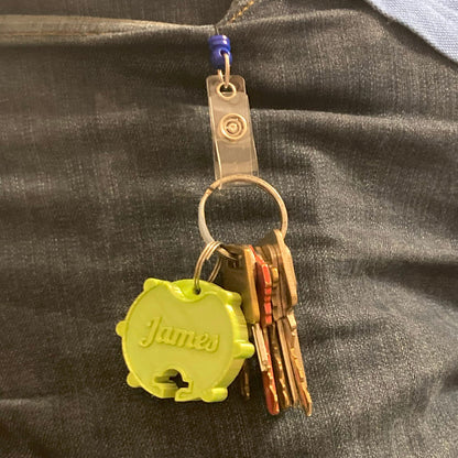 Oxygen Wrench and ENFit Wrench Keychain